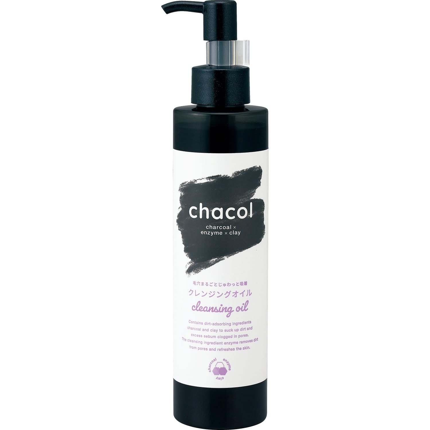 Chacol Charcoal & Enzyme Cleansing Oil 200 ml