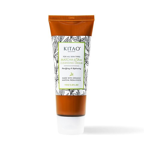 Kitao Matcha & Chia Cleansing Cream 110g